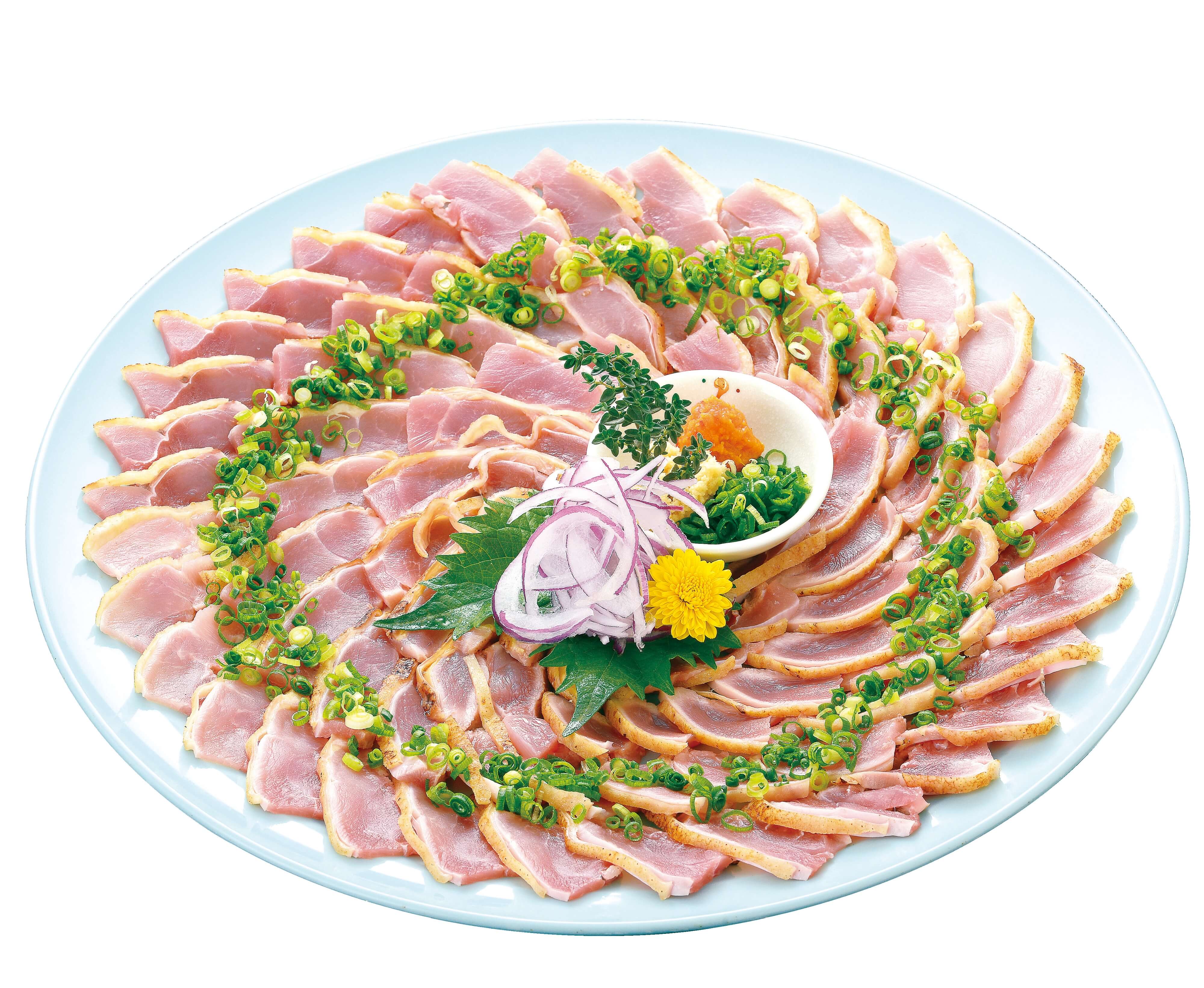【盆22】炭鶏のタタキ盛
